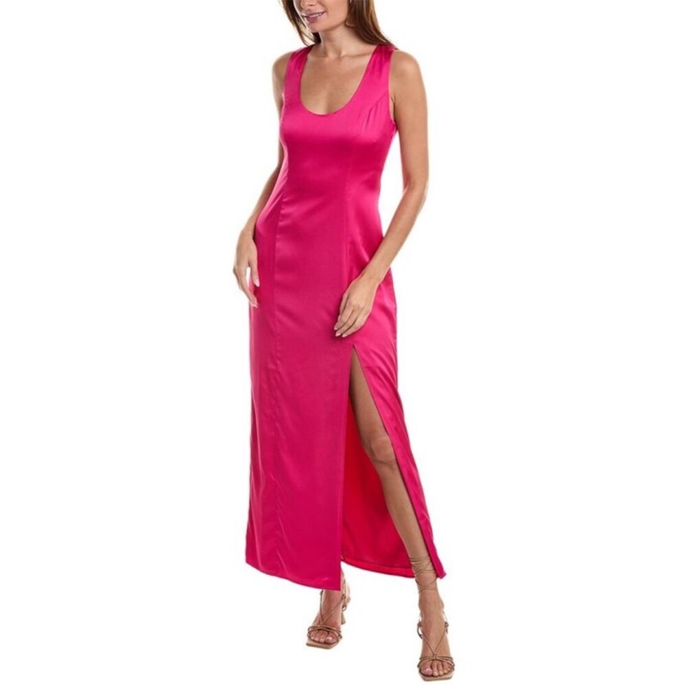 Hutch Lolo Satin Maxi Dress NWT